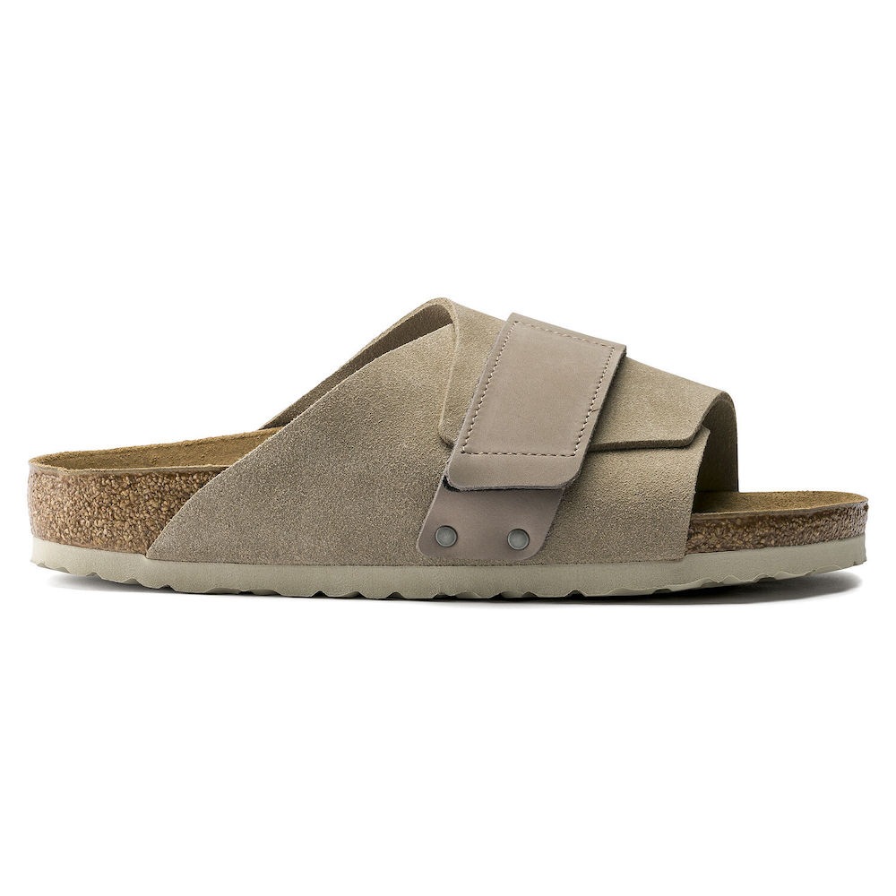 新品未使用　ビルケンシュトック　キョウト　ベージュ　グレー　ヌバック　スウェード BIRKENSTOCK(ビルケンシュトック) Kyoto キョウト ヌバック