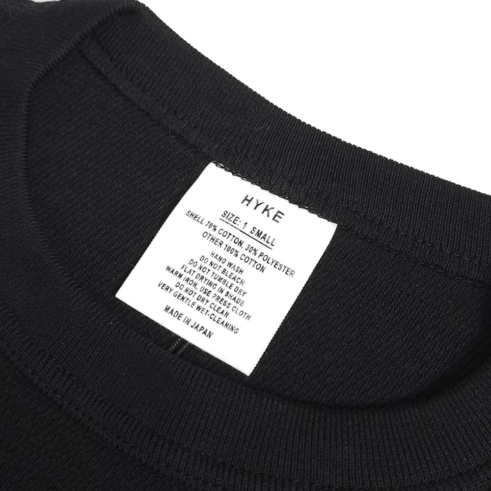 HYKE(ハイク) THERMAL SHIRT / REGULAR FIT - COLDBECK ONLINE（コール