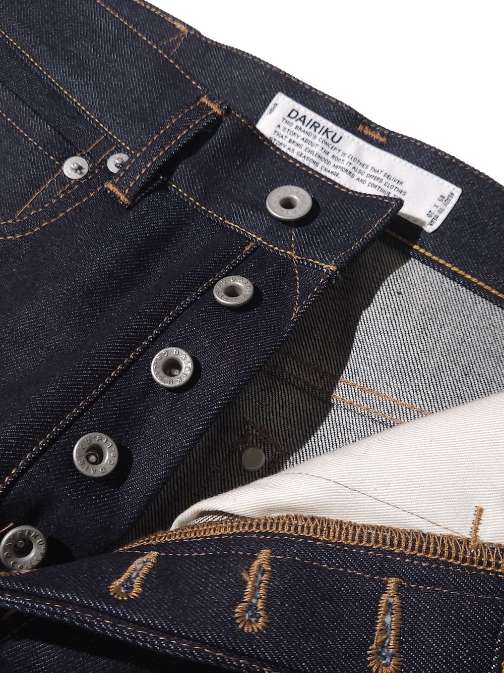 SALE】DAIRIKU(ダイリク) “Straight“ Rigid Denim Pants - COLDBECK