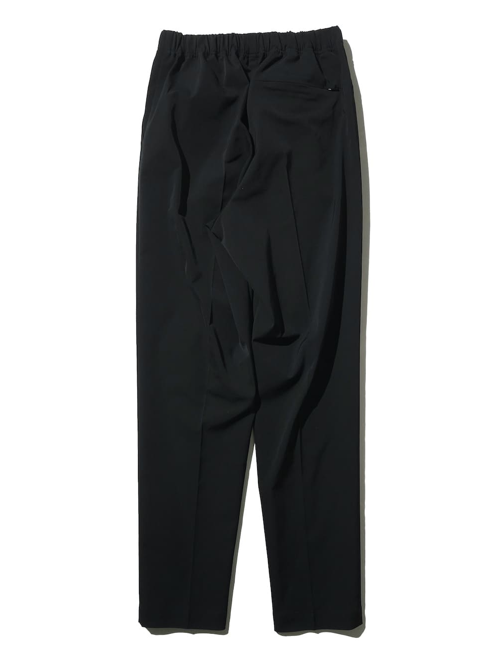 HYKE パンツ TASLAN TAPERED PANTS 黒 1 レディース TASLAN TAPERED PANTS-タスランテーパードパンツ-HYKE（ハイク