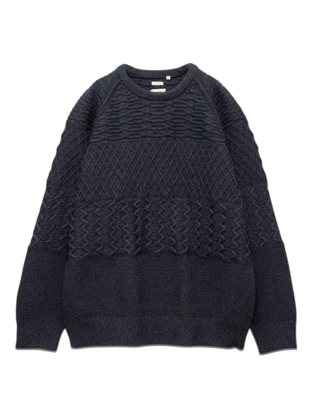 【SALE】nanamica(ナナミカ) Crew Neck Sweater