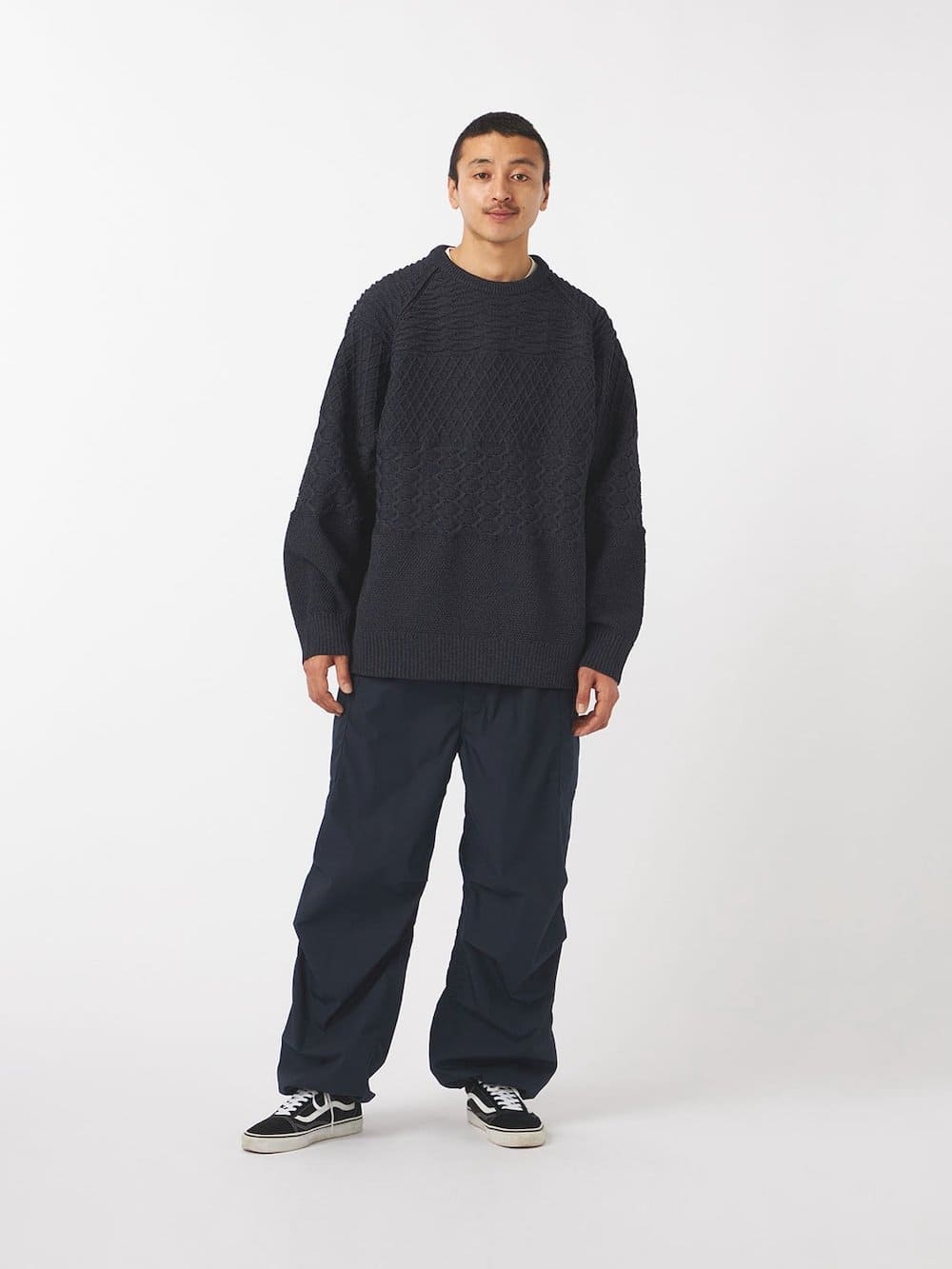 【SALE】nanamica(ナナミカ) Crew Neck Sweater