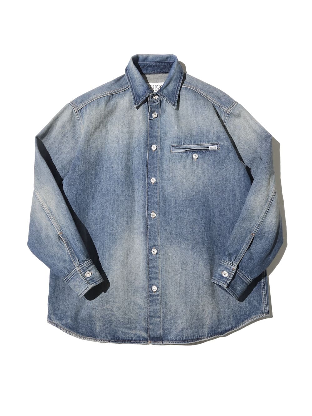 MM6 Maison Margiela(エムエムシックスメゾンマルジェラ) ロングスリーブデニムシャツ