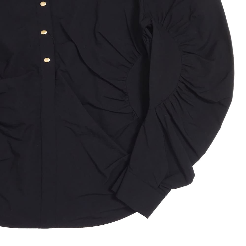 リムアーク RIM.ARK Sleeve volume gather tops リムアーク RIM.ARK Sleeve volume gather tops （BLK
