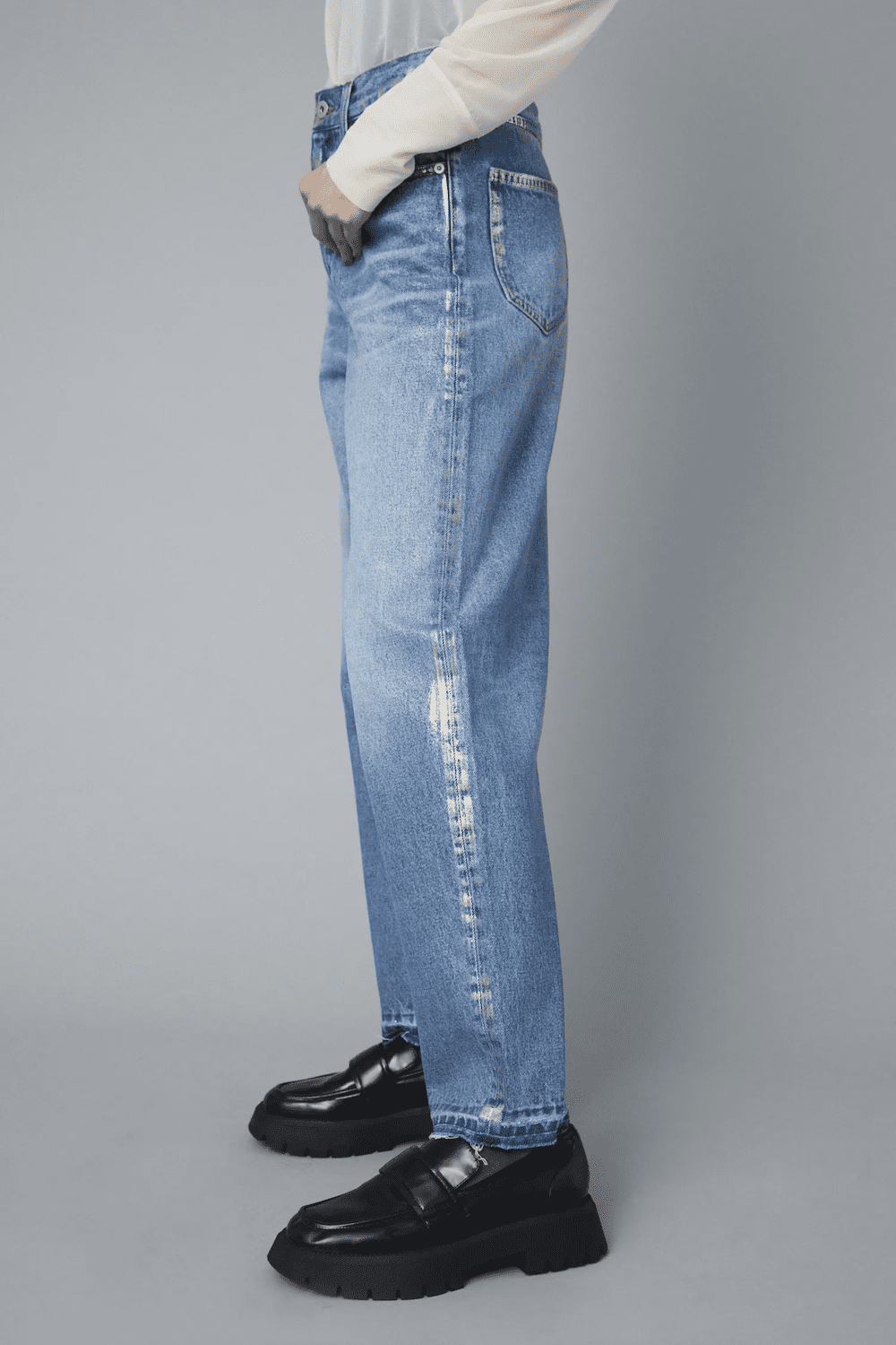 HeRIN.CYE(ヘリンドットサイ) HAKU Denim pants