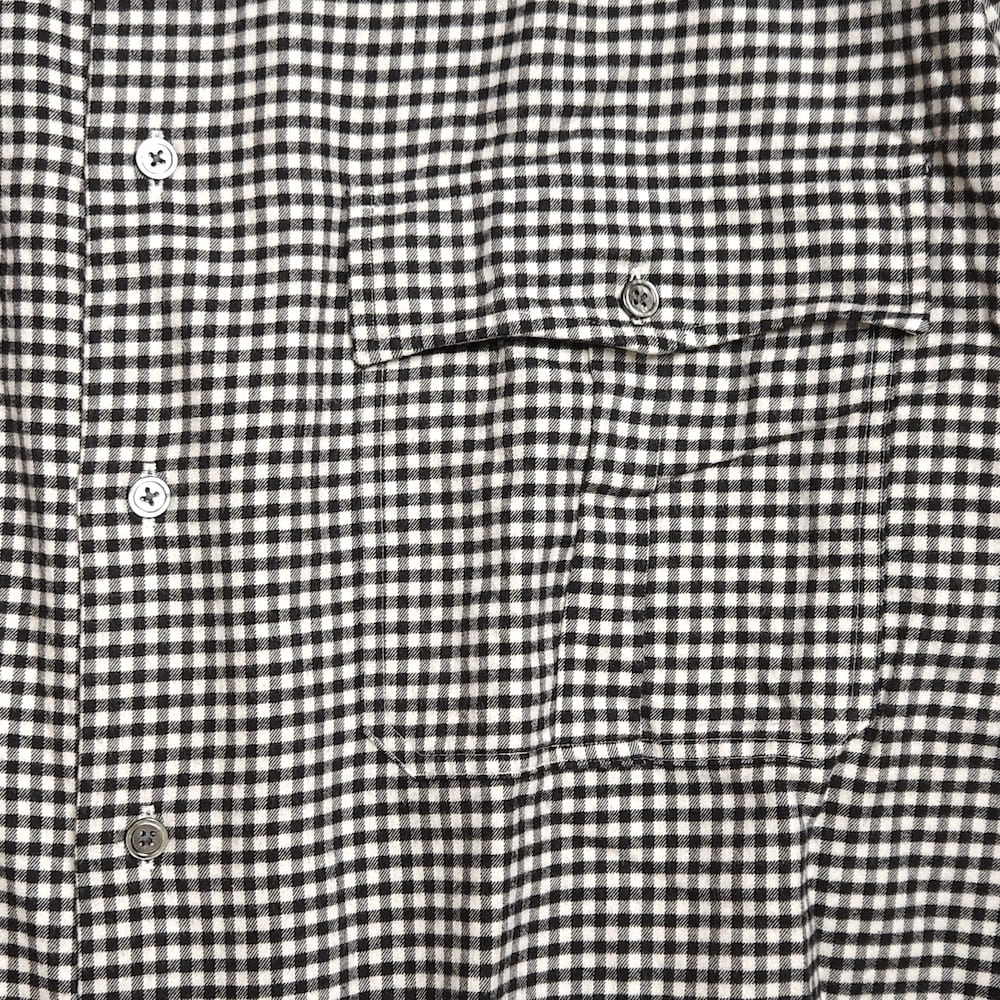 Porter Classic(ポータークラシック) ROLL UP FLANNEL GINGHAM CHECK SHIRT