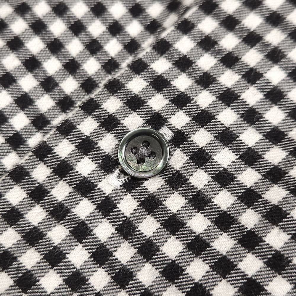 Porter Classic(ポータークラシック) ROLL UP FLANNEL GINGHAM CHECK SHIRT