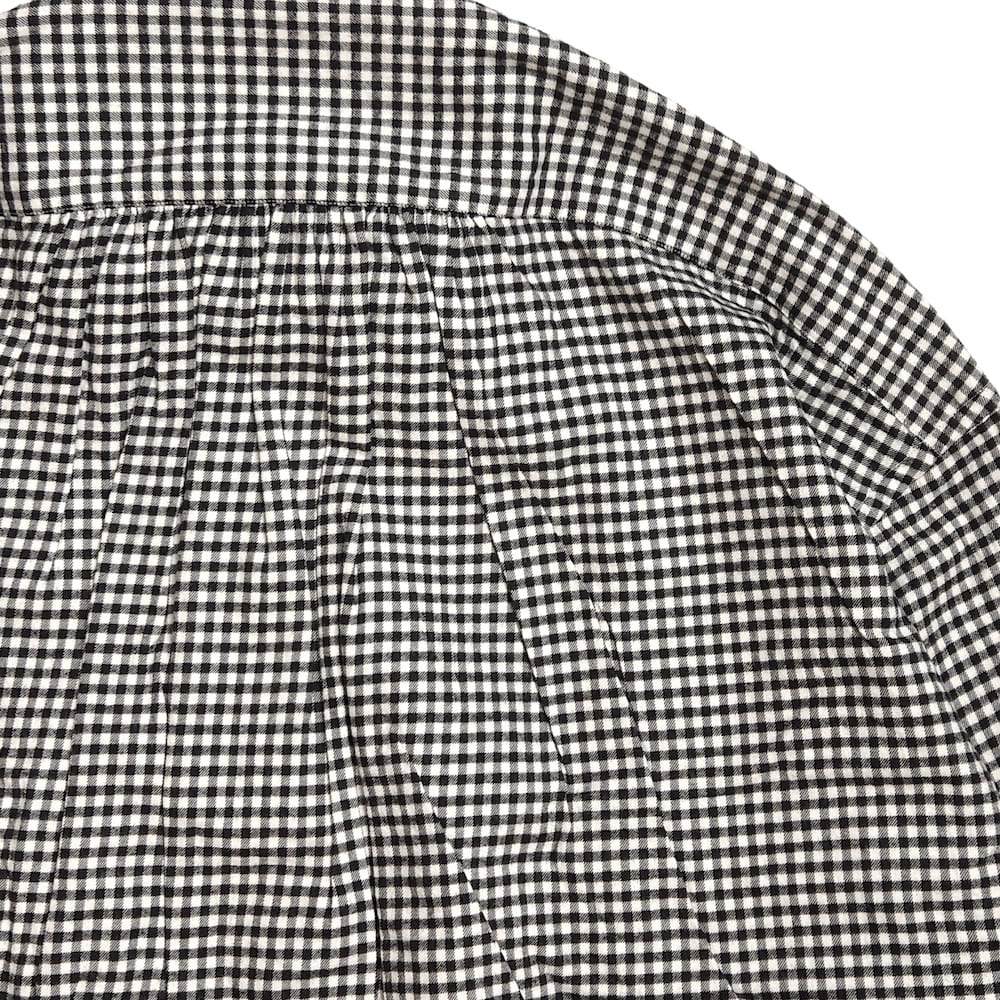 Porter Classic(ポータークラシック) ROLL UP FLANNEL GINGHAM CHECK SHIRT