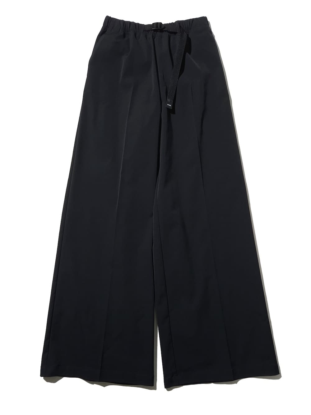 HYKE(ϥ) TASLAN TWILL WIDE LEG PANTS