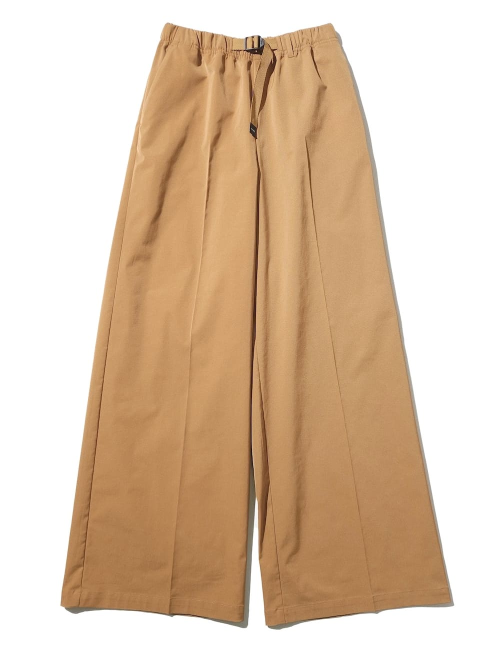 HYKE(ϥ) TASLAN TWILL WIDE LEG PANTS