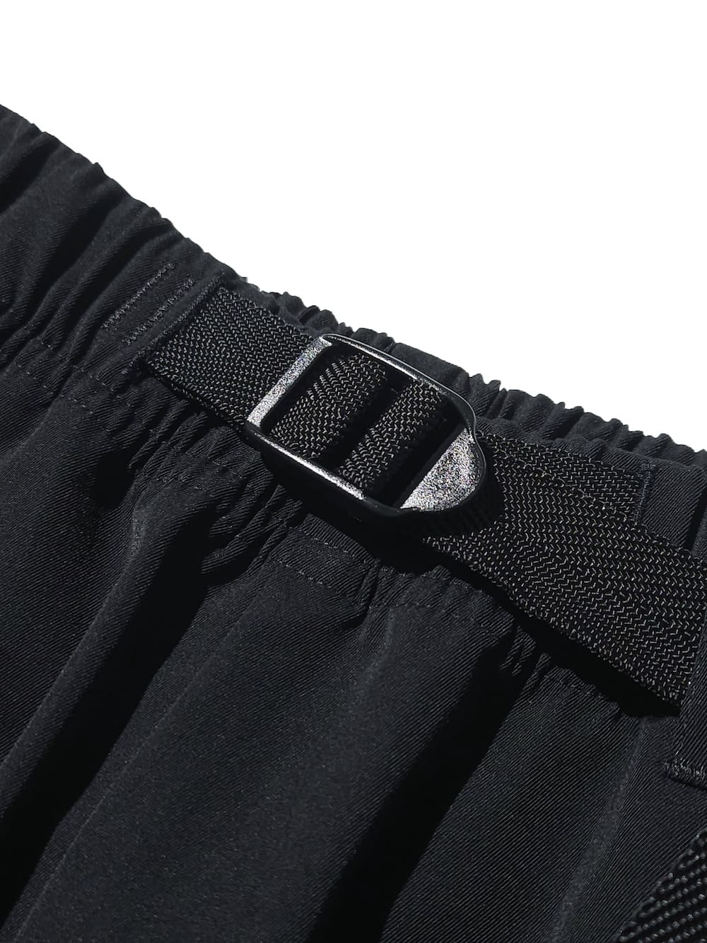 HYKE(ϥ) TASLAN TWILL WIDE LEG PANTS