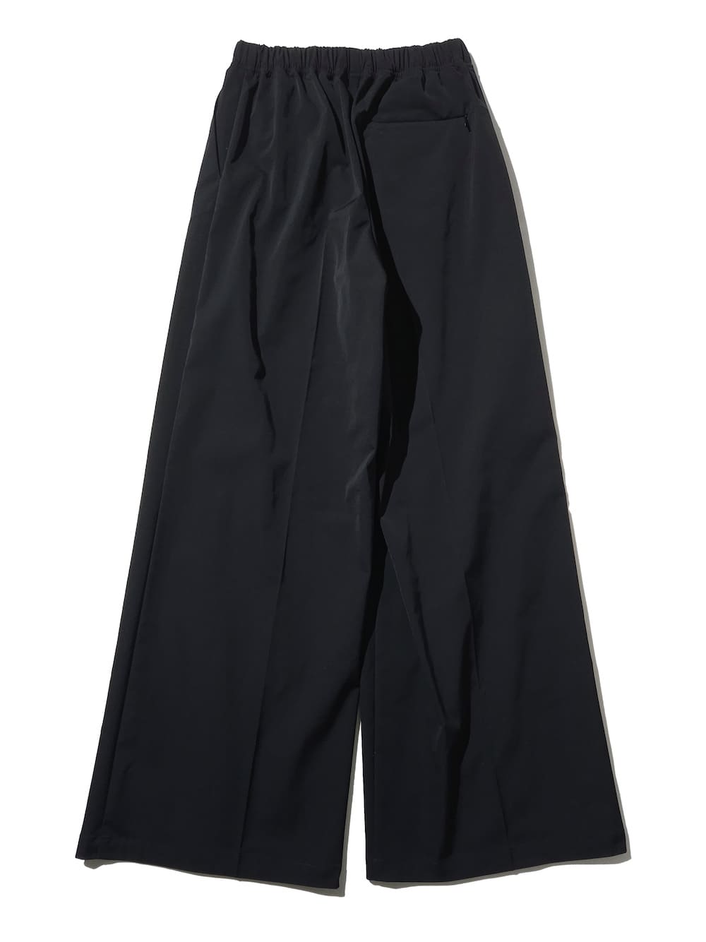 HYKE(ϥ) TASLAN TWILL WIDE LEG PANTS