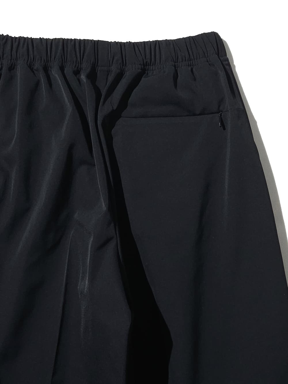 HYKE(ϥ) TASLAN TWILL WIDE LEG PANTS