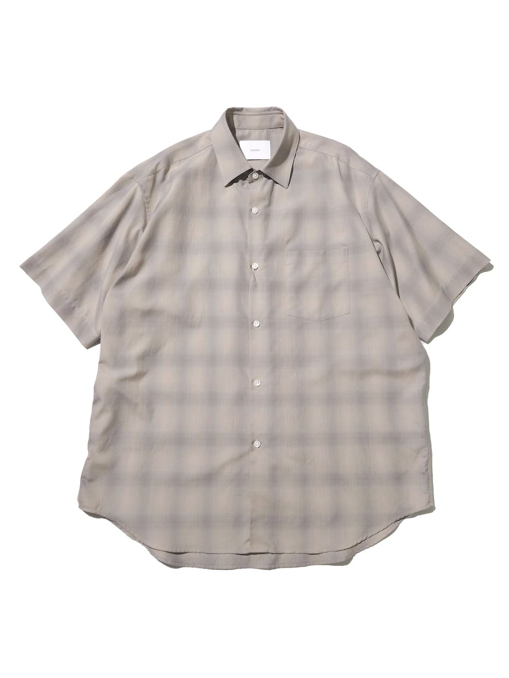 ssstein(シュタイン) C/R CHECK OVERSIZED SS SHIRT - COLDBECK ONLINE