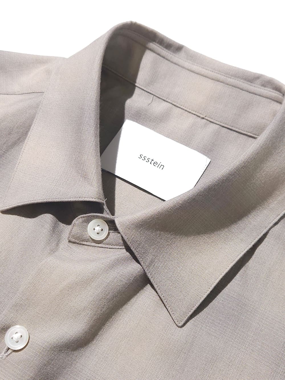 ssstein(シュタイン) C/R CHECK OVERSIZED SS SHIRT - COLDBECK ONLINE