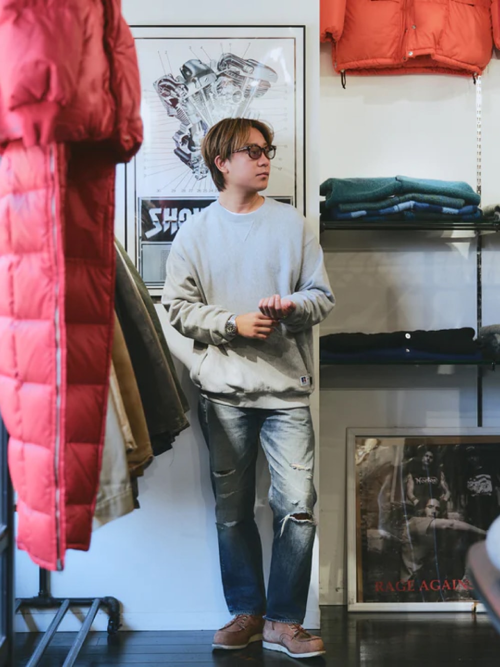 RUSSELL ATHLETIC(ラッセルアスレチック) BerBerJin Soft Loop Back