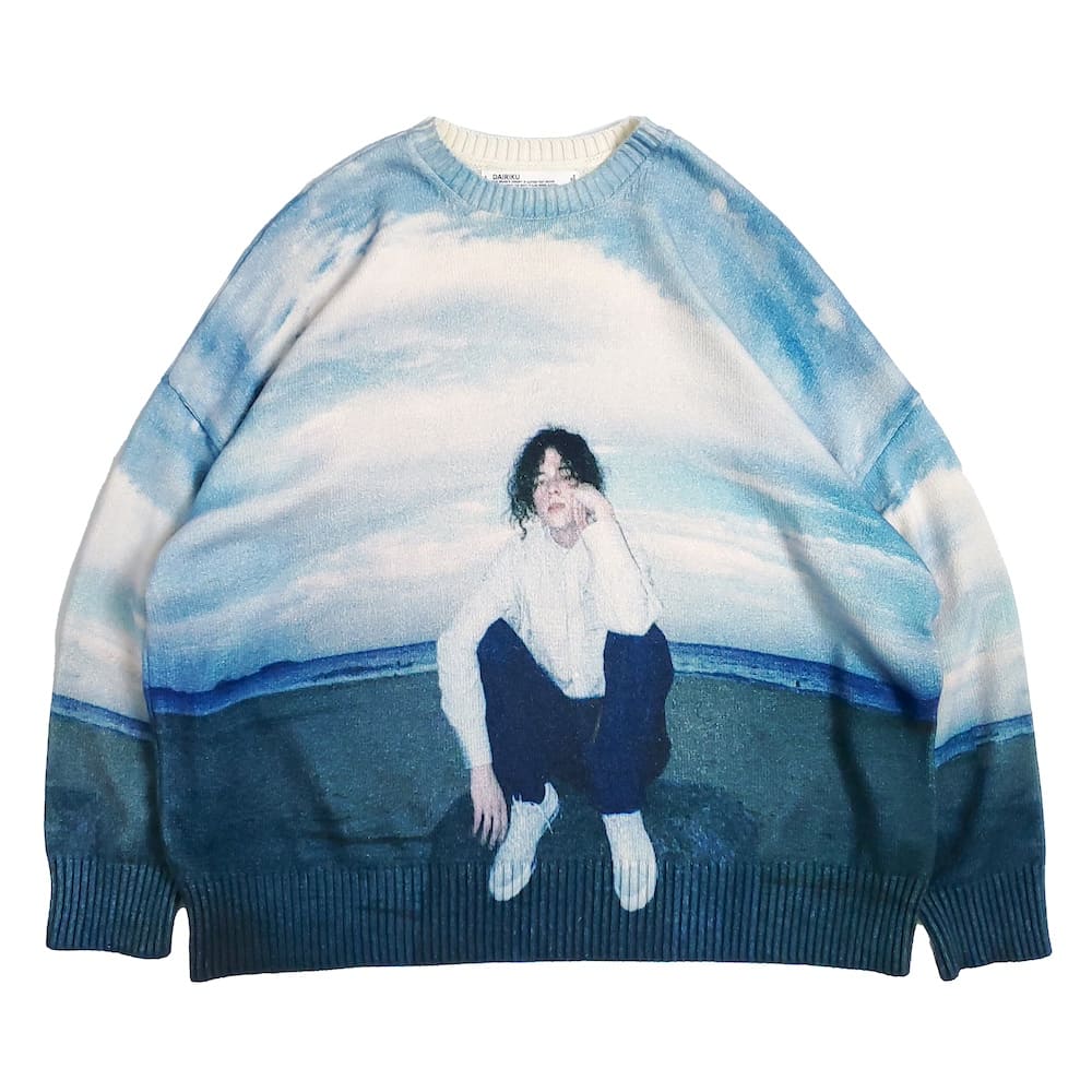 と*も様 DAIRIKU 18SS“ Photo Pullover Knit SALE】DAIRIKU(ダイリク) 