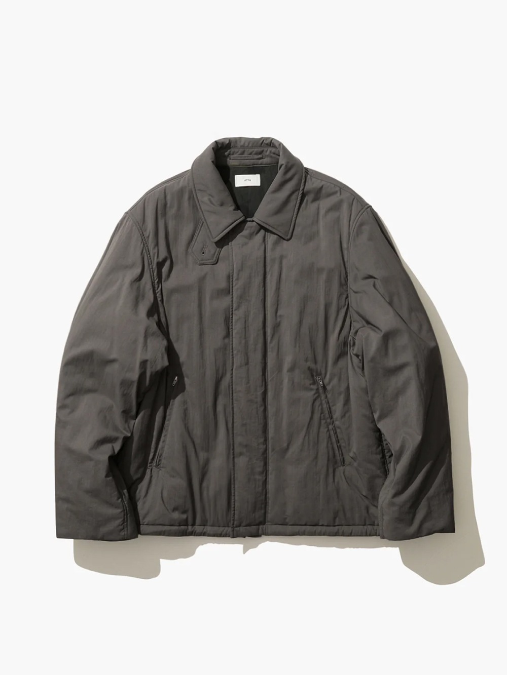 ATON(エイトン) MAT AIRY NYLON WOOL PADDED HARRINGTON JACKET