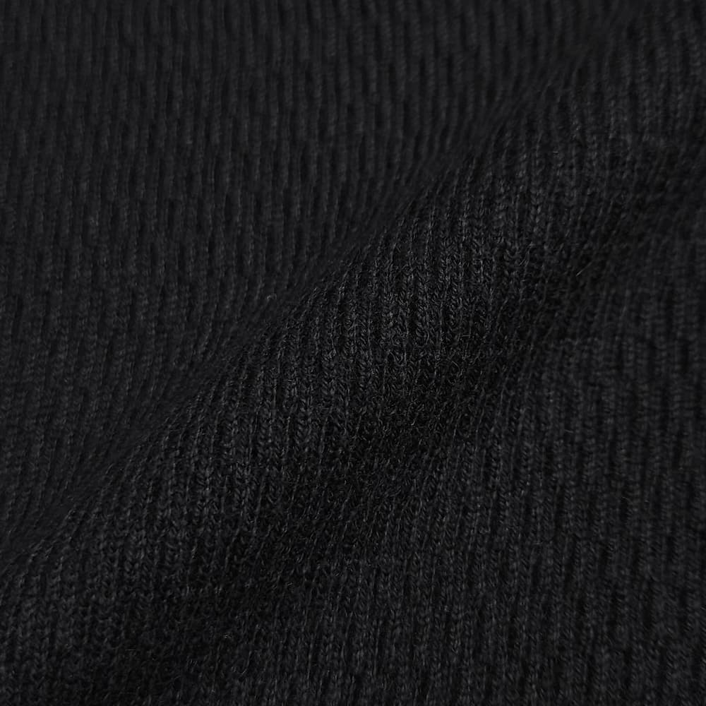 HYKE(ハイク) C/C CREW NECK THERMAL SWEATER