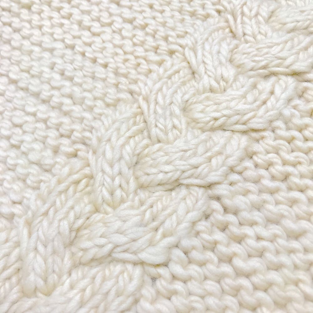 【SALE】HYKE(ハイク) CABLE-KNIT HALF SLEEVE SWEATER