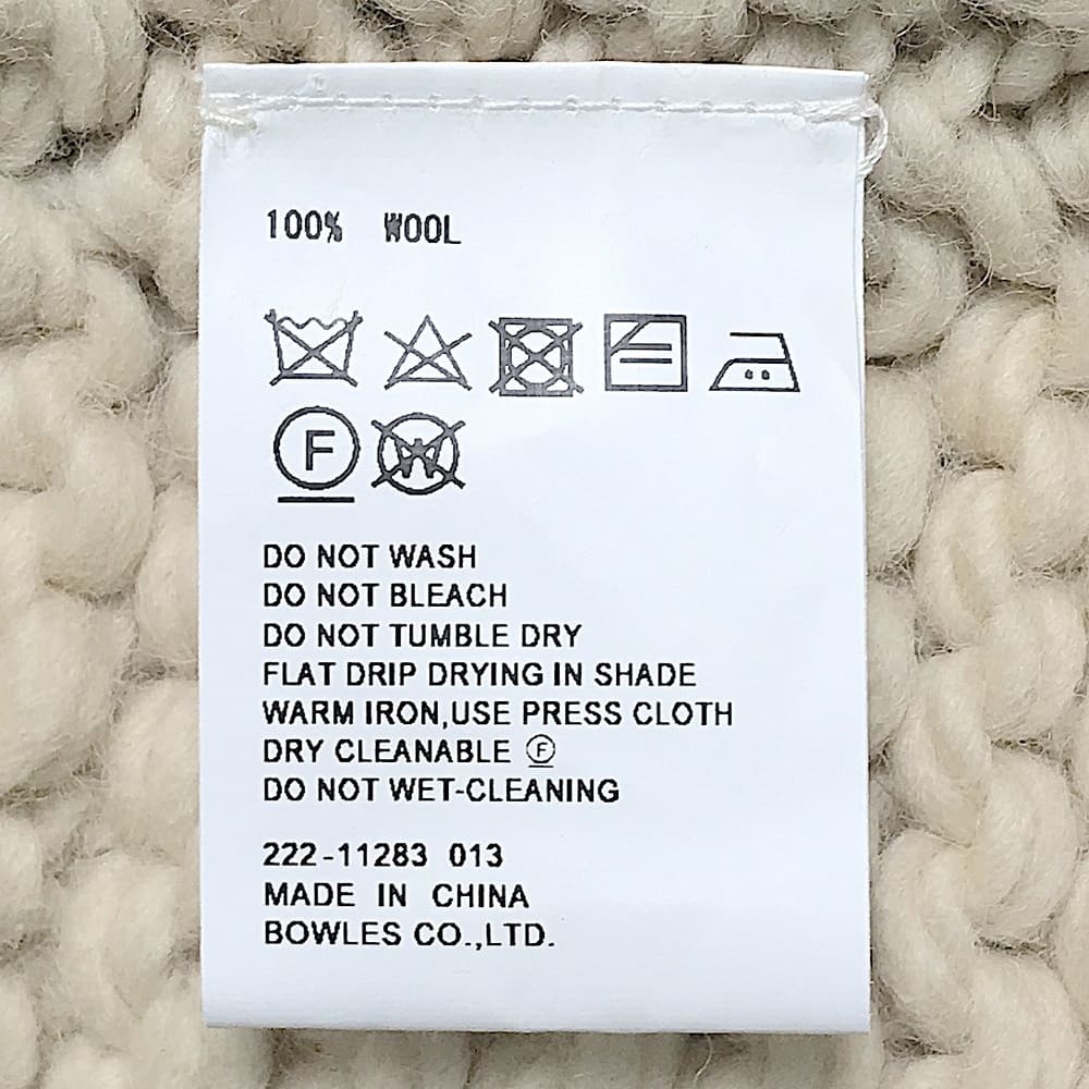 【SALE】HYKE(ハイク) CABLE-KNIT HALF SLEEVE SWEATER