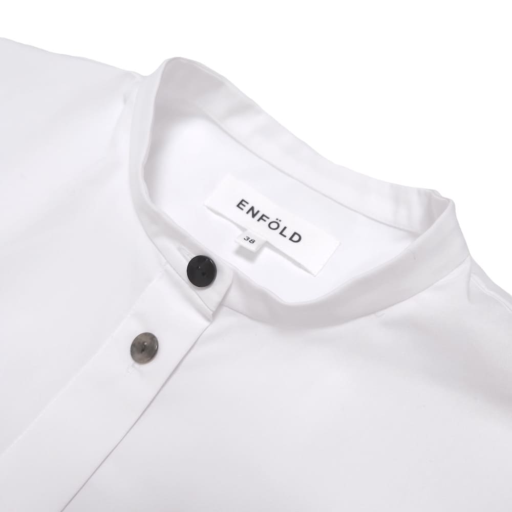 ENFOLD(ե) WIDE-SLEEVES SHIRT