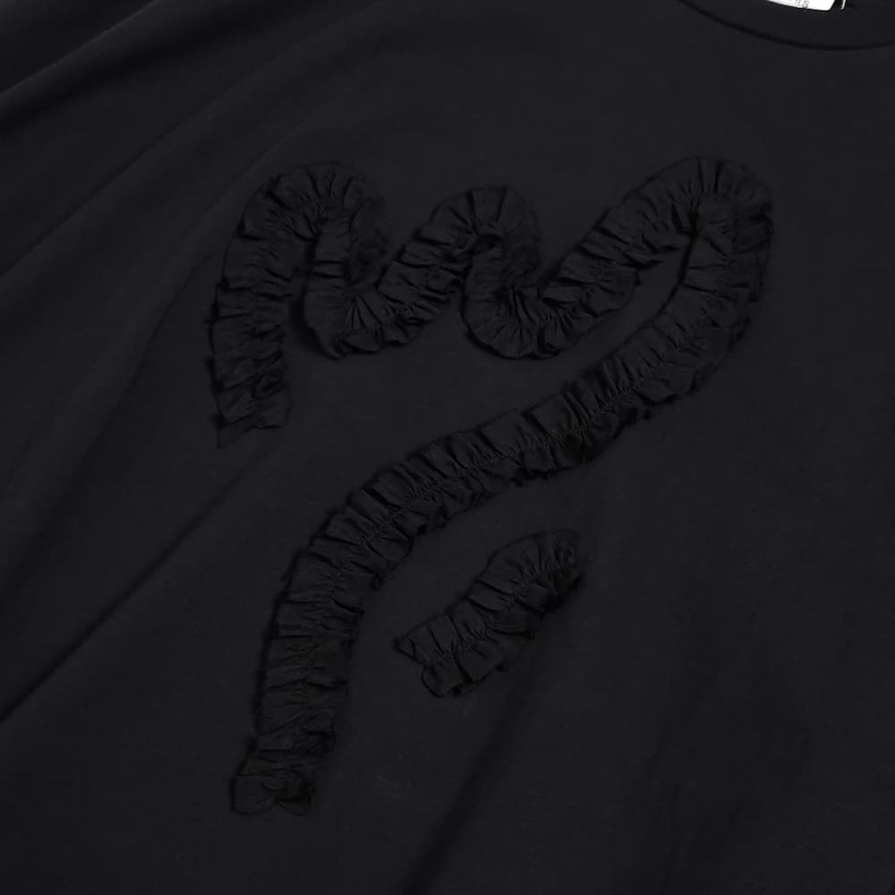 christian wijnants(ꥹ磻ʥ) OVERSIZED ASYMMETRICAL T-SHIRT