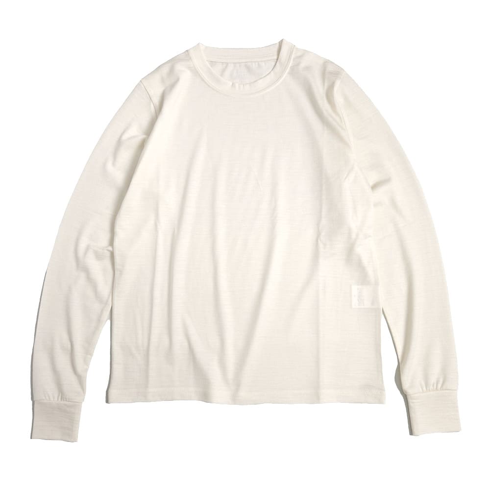 HYKE LAYERED LONG SLEEVE ホワイト