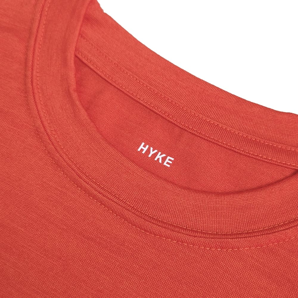 【SALE】HYKE(ハイク) WOOL LONG SLEEVE TEE