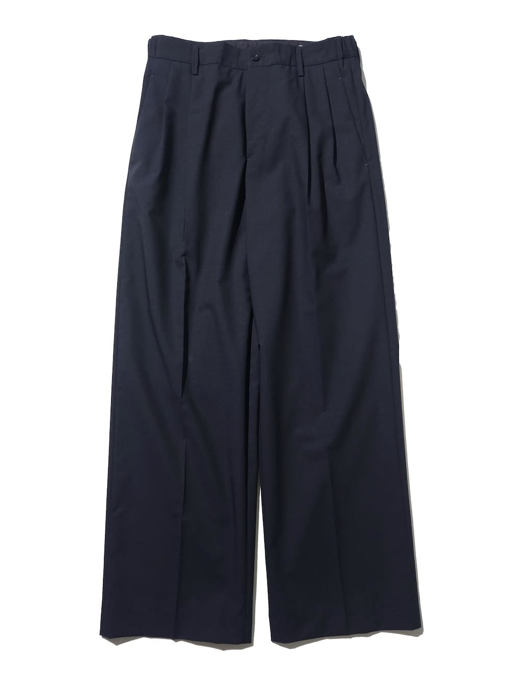 IRENISA(イレニサ) TWO TUCKS WIDE TROUSERS