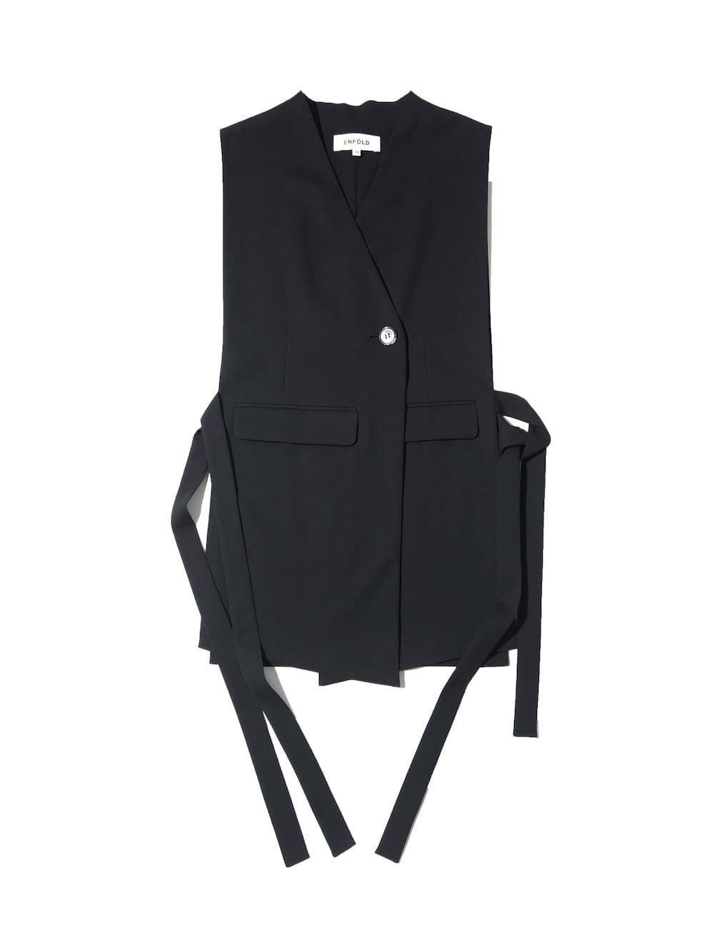 ENFOLD CACHE-COEUR OPEN VEST エンフォルド CACHE-COEUR OPEN VEST｜ENFOLD（エンフォルド）正規取り扱い