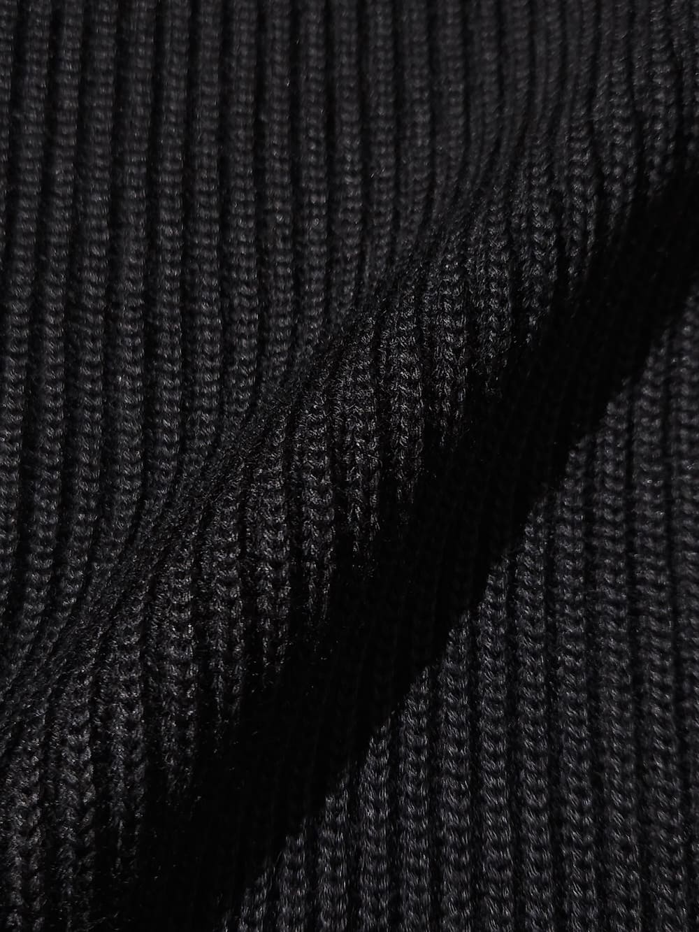 INTERIM(インテリム) WOOL SILK CASHMERE DEADSTOCK YARN DOUBLE RIB