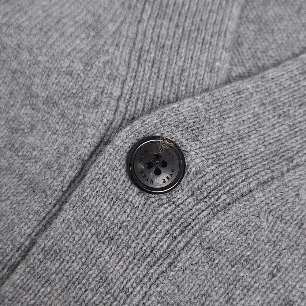 HYKE(ハイク) LAMBSWOOL CARDIGAN