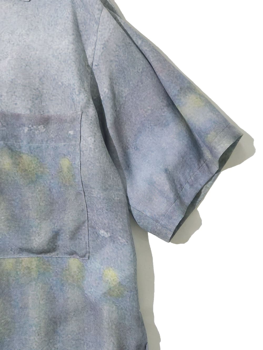 YOKE(ヨーク) LANDSCAPE PRINTED OPEN COLLAR SHIRT