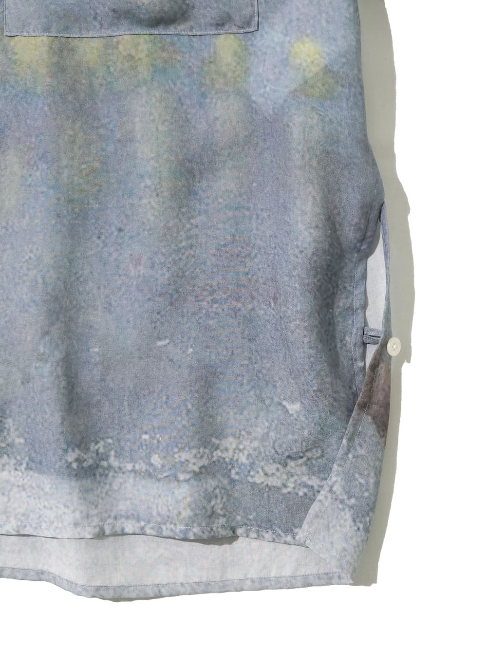 YOKE(ヨーク) LANDSCAPE PRINTED OPEN COLLAR SHIRT