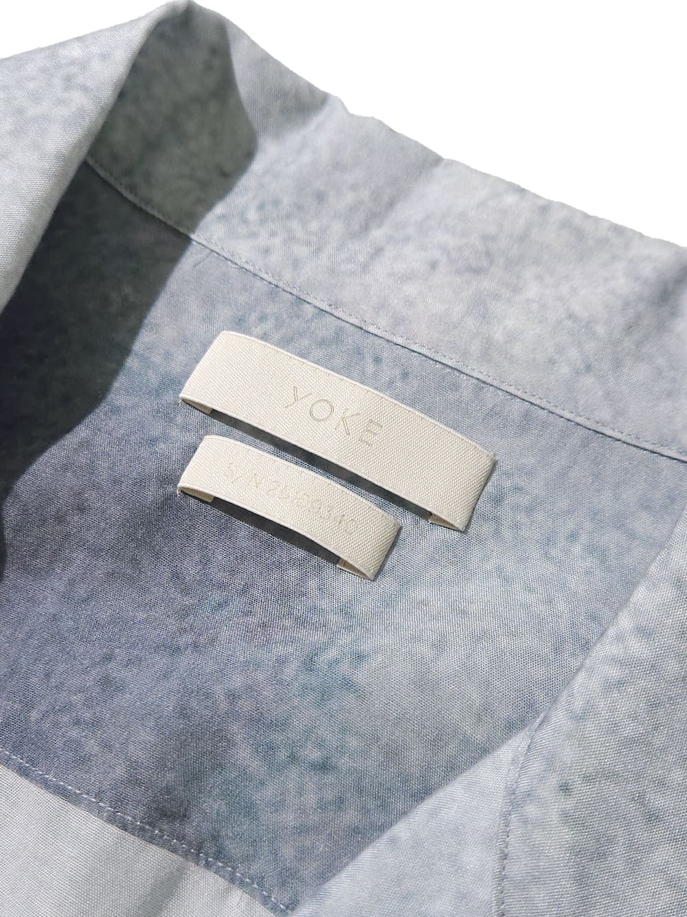 YOKE(ヨーク) LANDSCAPE PRINTED OPEN COLLAR SHIRT