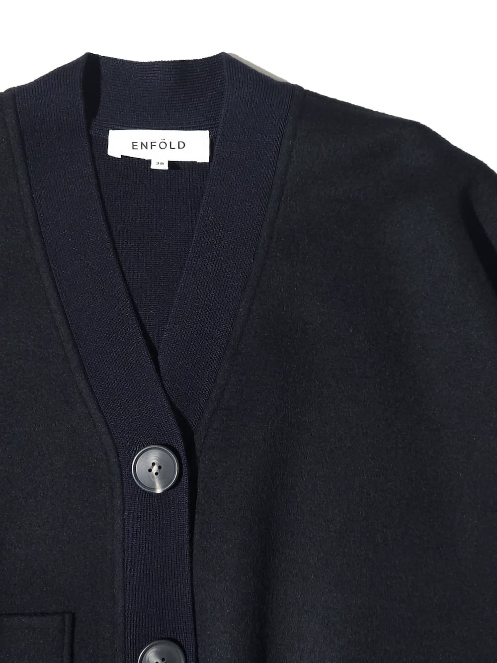 ENFOLD(エンフォルド) KNIT×RIVER JACKET - COLDBECK ONLINE