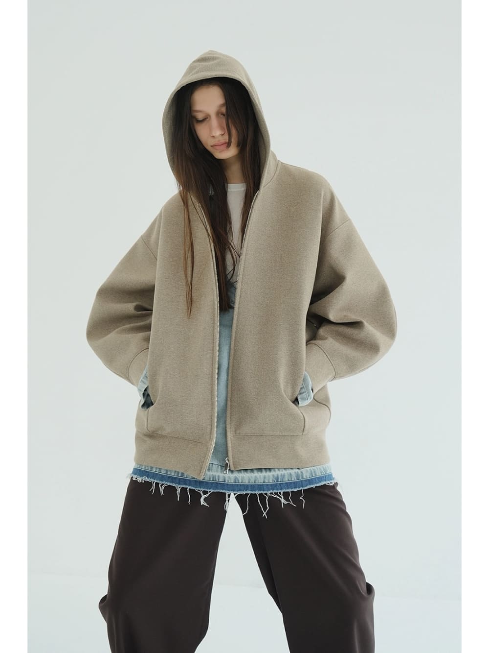 CLANE(クラネ) CONSTRUCTIVE BONDING HOODIE - COLDBECK ONLINE