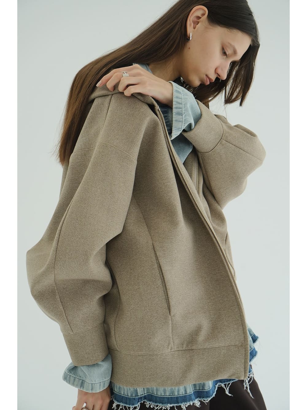 CLANE(クラネ) CONSTRUCTIVE BONDING HOODIE - COLDBECK ONLINE