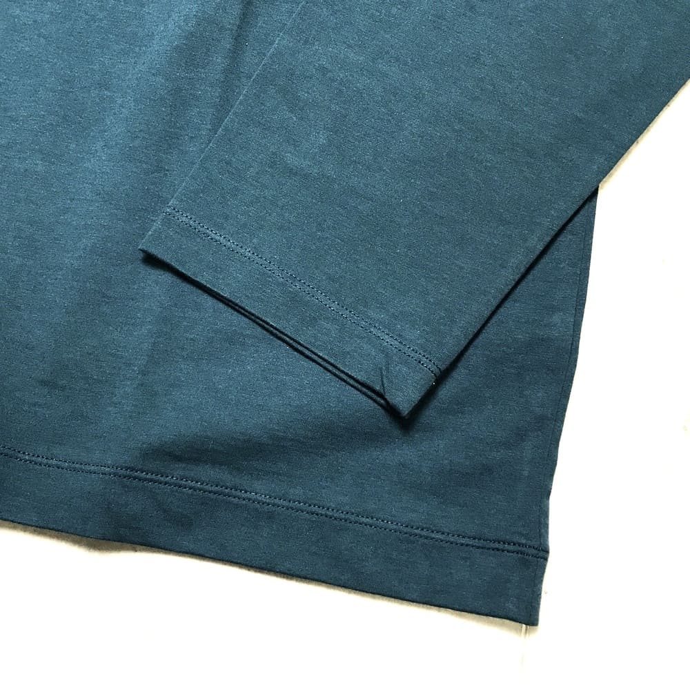 SALE】ATON(エイトン) NUBACK COTTON OVERSIZED L/S T-SHIRT
