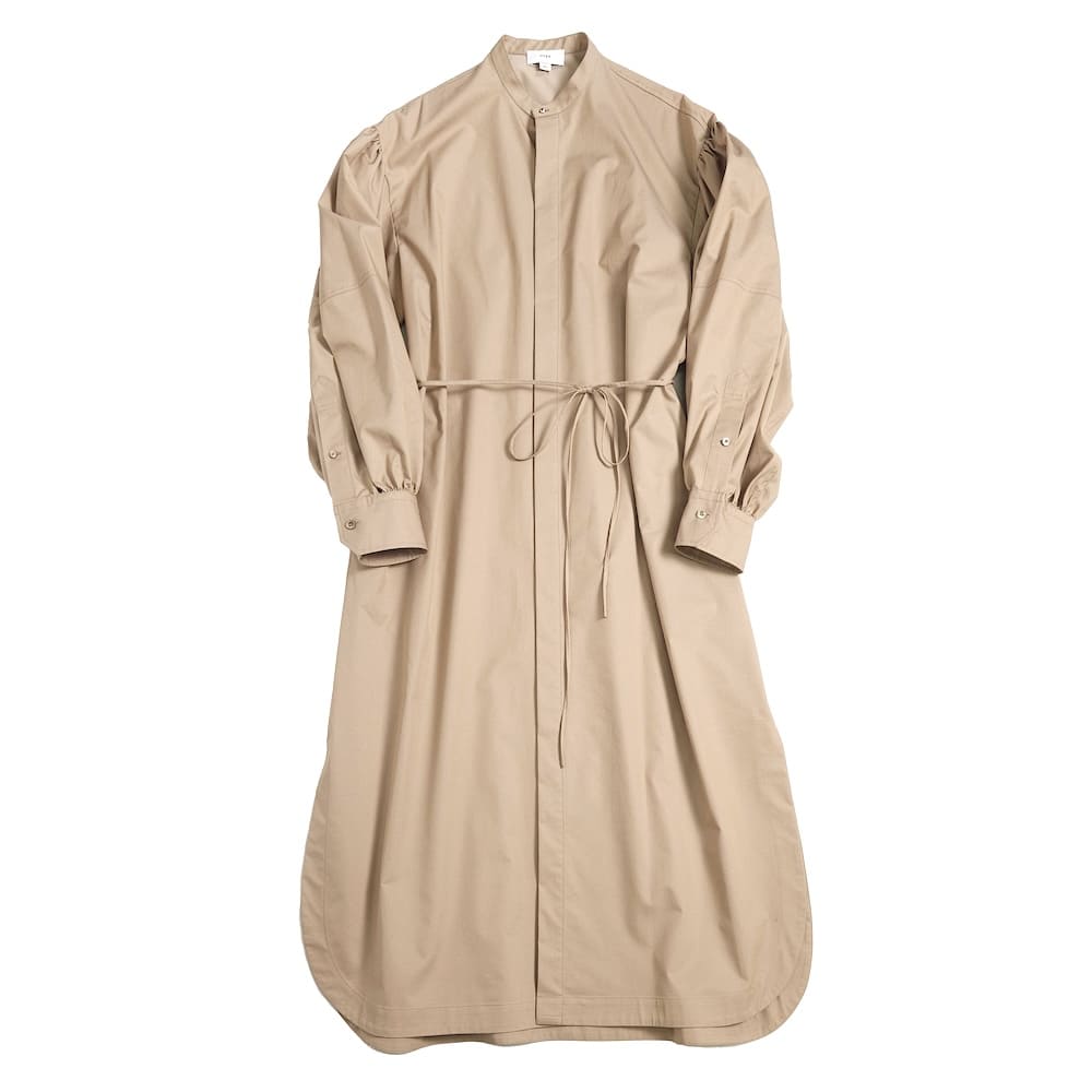 【HYKE/ハイク】BALLOON SLEEVE DLESS シャツワンピース HYKE/ハイク】BALLOON SLEEVE DLESS シャツワンピース