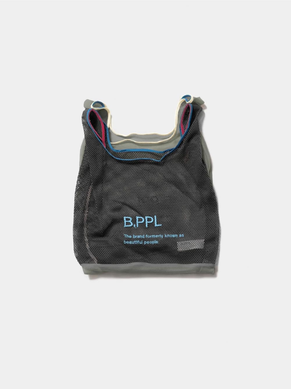 【SALE】beautiful people(ビューティフルピープル) B.PPL flip mesh bag