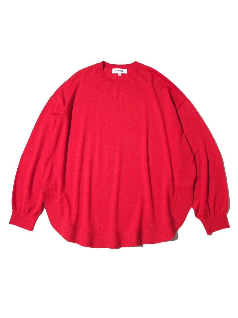 ENFOLD エンフォルド VOLUME - SLEEVES PULLOVER VONIQUE / ENFOLD/ASYMMETRY VOLUME-SLEEVE PULLOVER