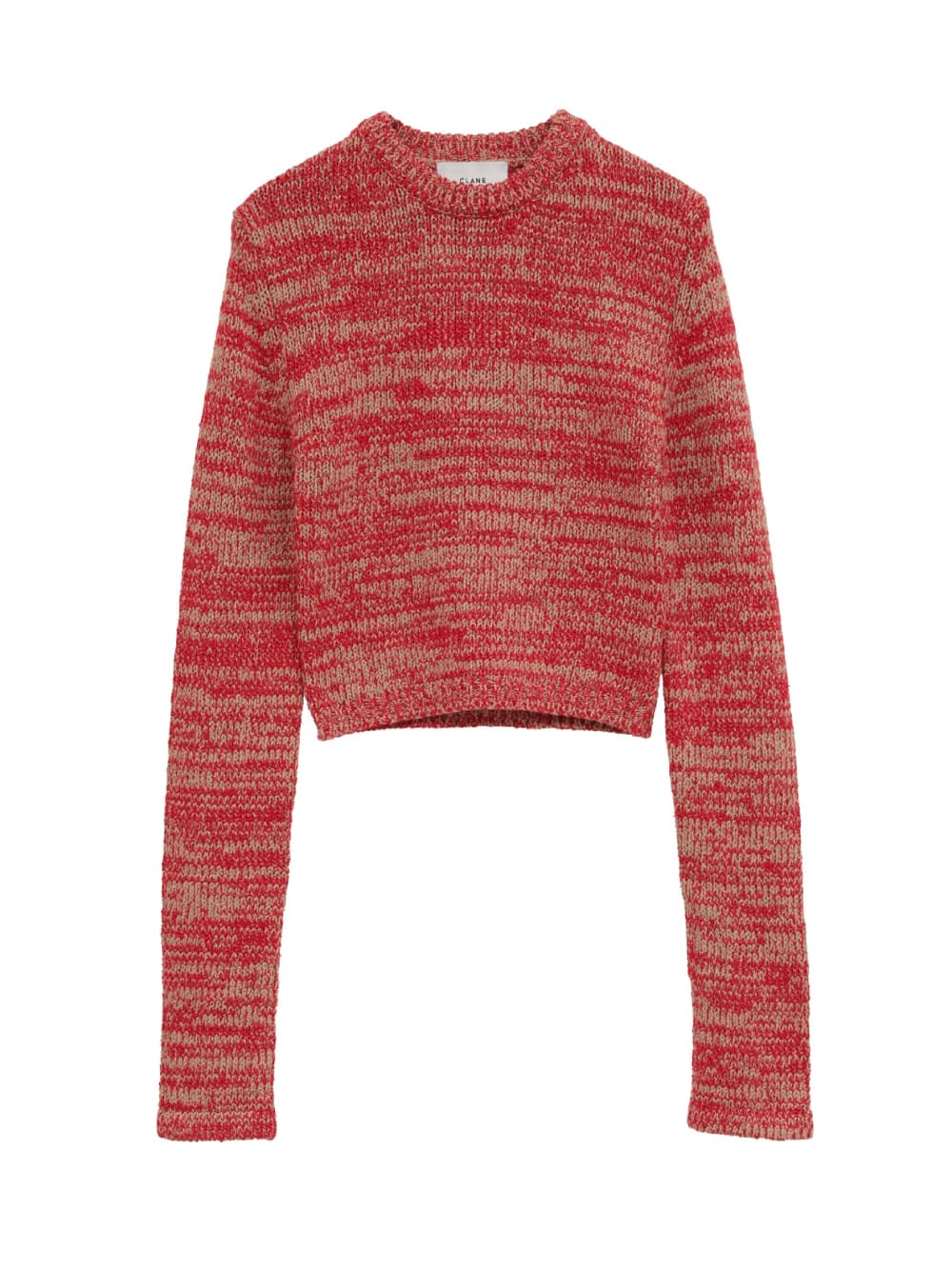 【SALE】CLANE(クラネ) COTTON SHORT KNIT TOPS