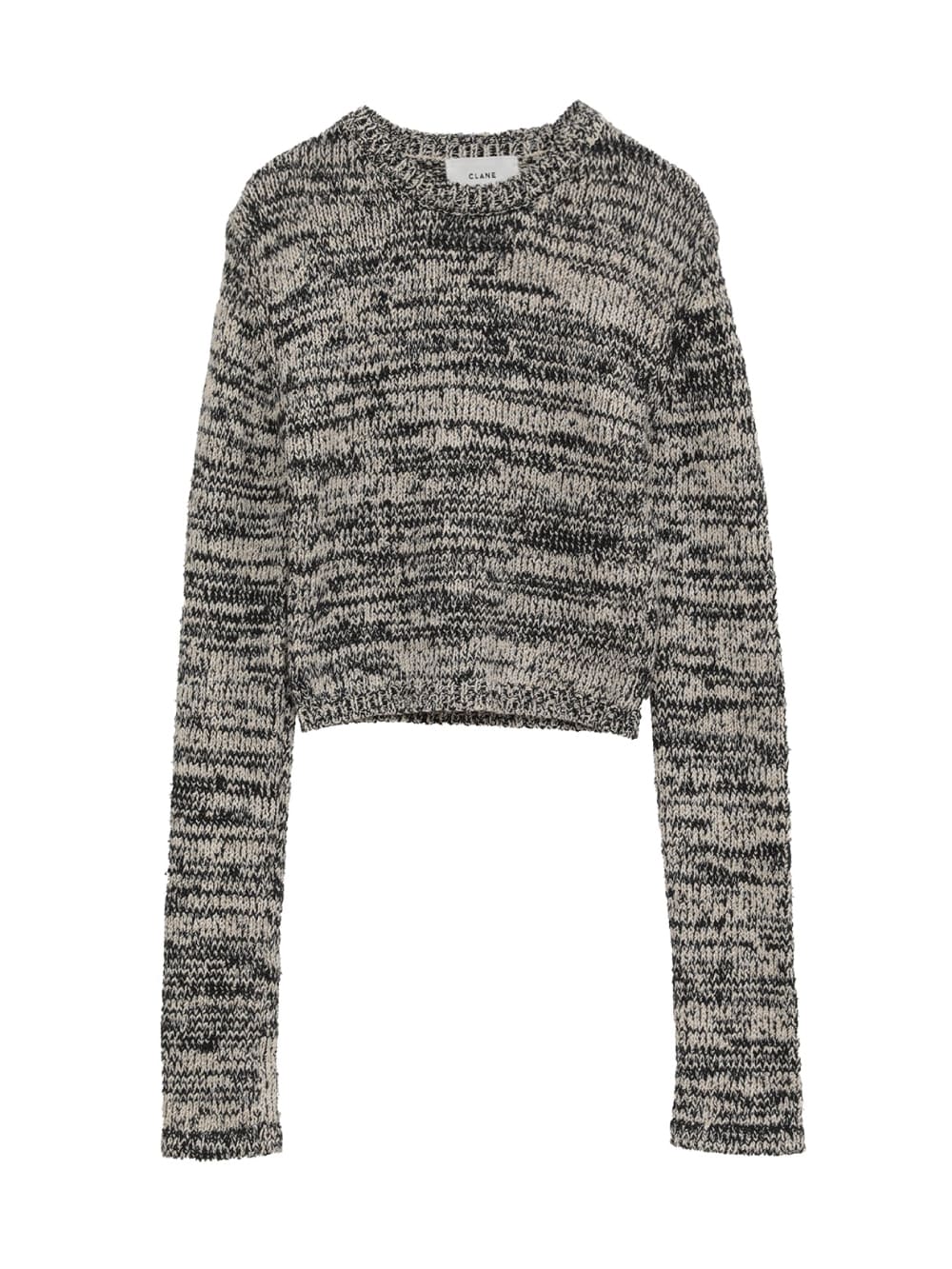 【SALE】CLANE(クラネ) COTTON SHORT KNIT TOPS