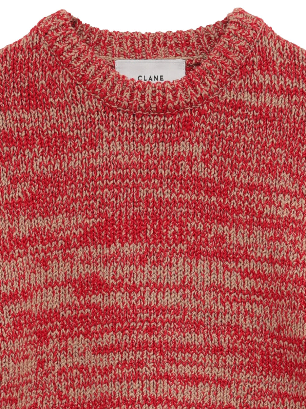 【SALE】CLANE(クラネ) COTTON SHORT KNIT TOPS