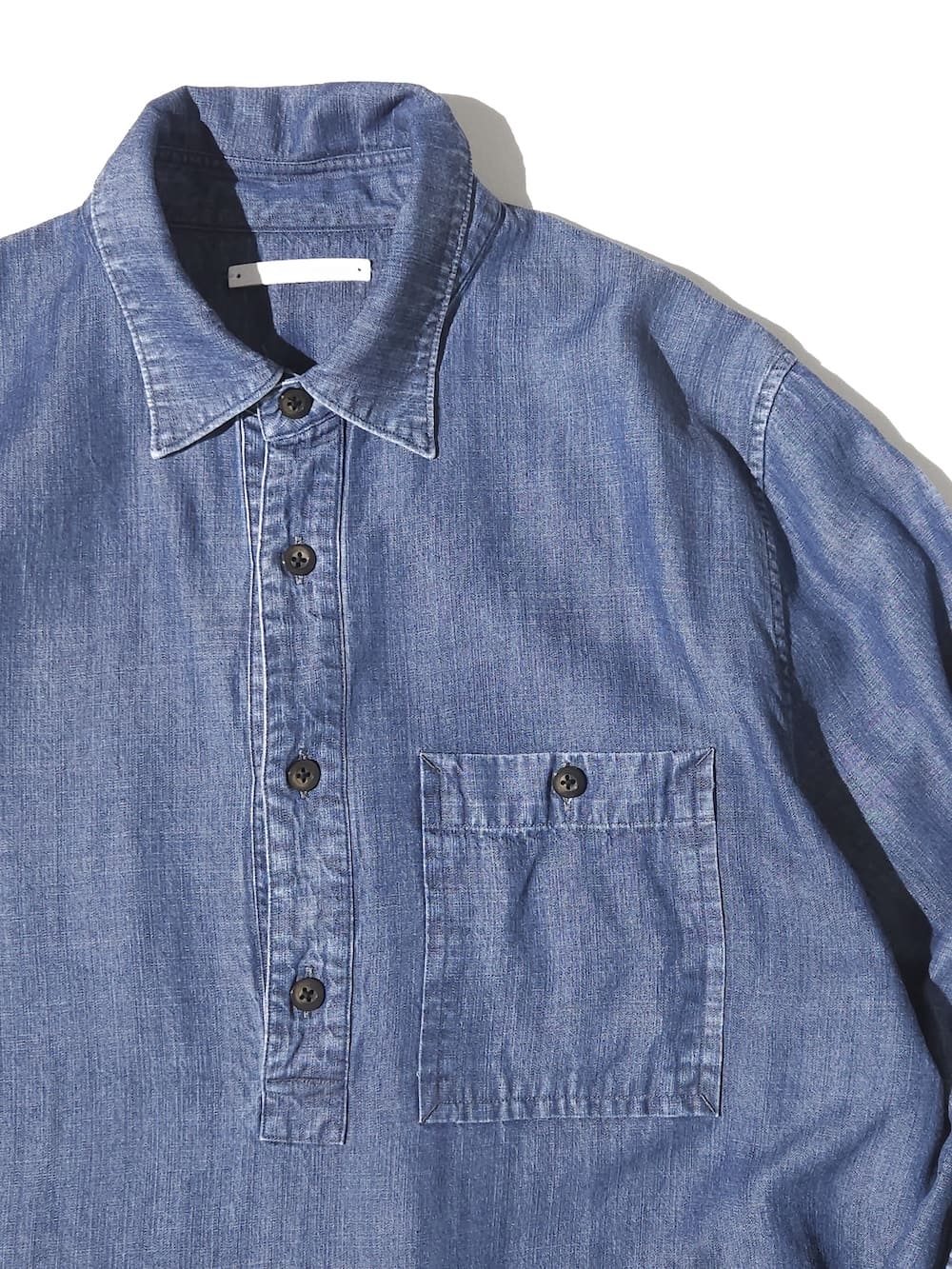 IRENISA(イレニサ) EXTENDED YOKE PULLOVER SHIRT