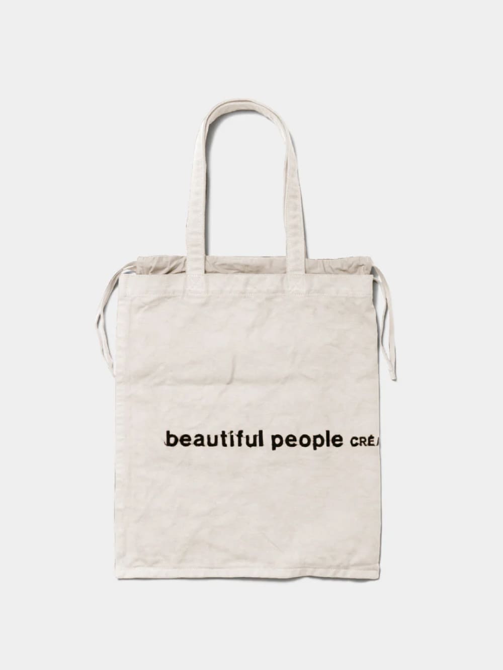 beautiful people(ビューティフルピープル) brushed logo bag