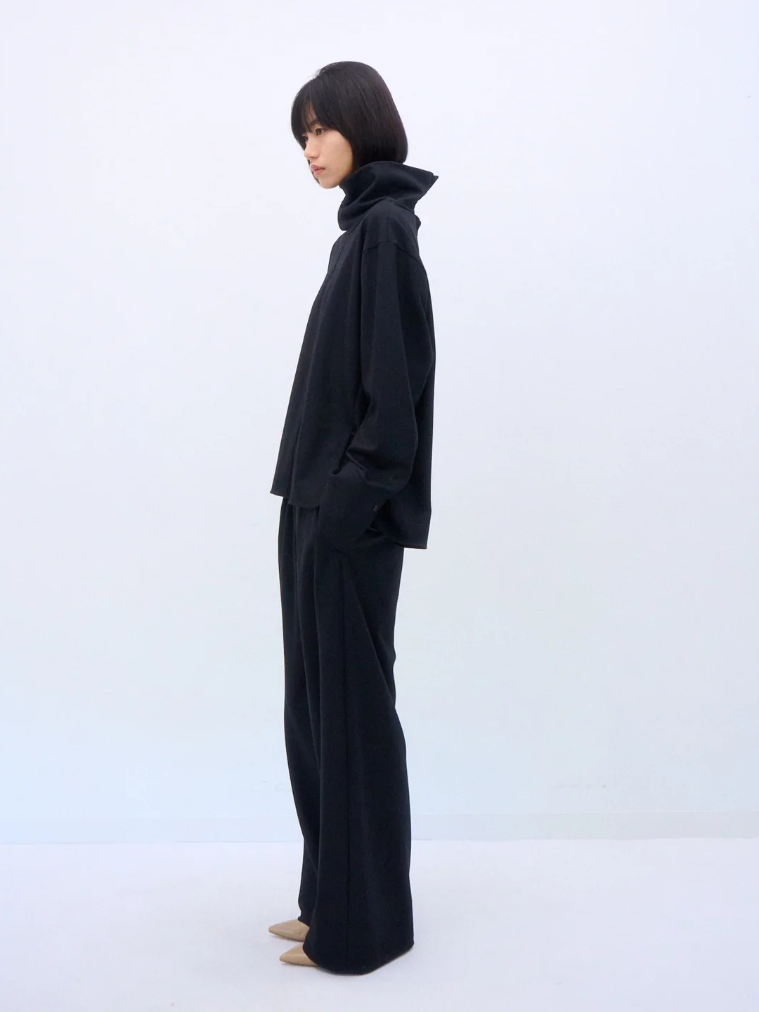ATON(エイトン) MERINO COLLEGE JERSEY LOOSE FIT PANTS - COLDBECK