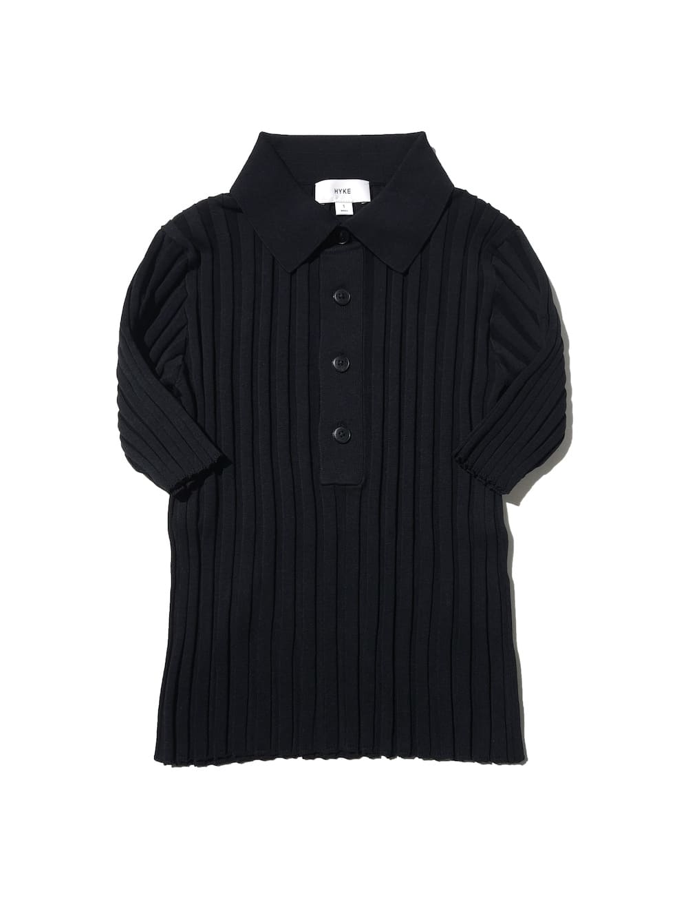 HYKE 25SS POLO SWEATER ガス糸ニットポロ ハイク POLO SWEATER-ポロセーター-HYKE（ハイク）通販| st company